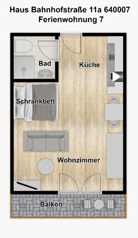 Haus Bahnhofstrasse 11a 7 * Wangerooge